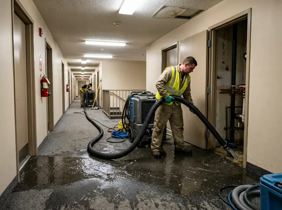 multi-unit-apartment-hallway-f-005 — frequently asked questions, Emergency Burst Pipe Water Extraction & Removal in Hunter,…